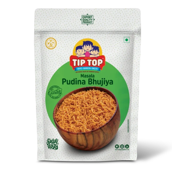 Pudina Bhujiya