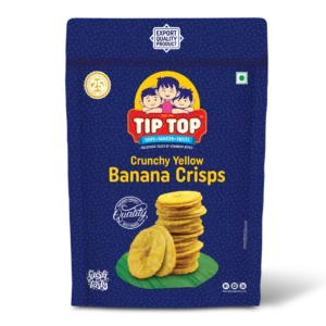 Crunchy Yellow Banana Crisps